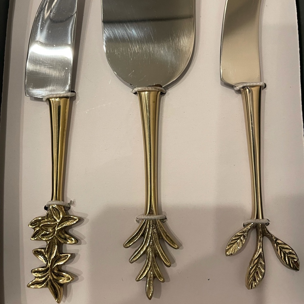 Premium Handcrafted Cheese Knife Set - Picture 4 of 11
